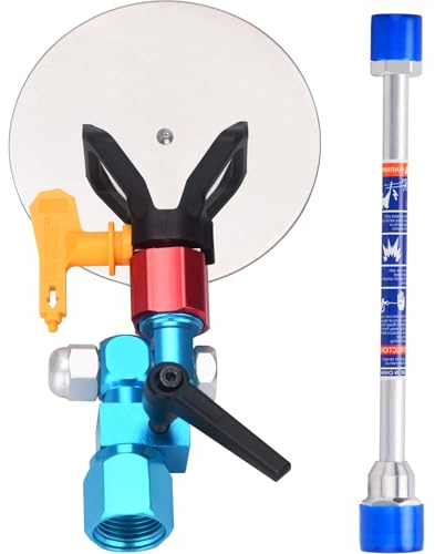 Jinwen 120025 Spray Guide Accessory Tool For All Airless Paint Sprayer 7/8 w/ 517 Tip With 10 Inch Extension Pole