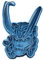Cuticuter Loki Ragnarok Superhelden Ausstechform, Blau, 8 x 7 x 1.5 cm