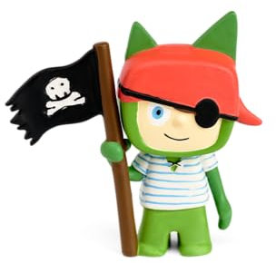 tonies Pirate Creative Audio Character - Pirate Toys, Kids Learning Toys with up to 90 Minutes of Customisable Content for Children