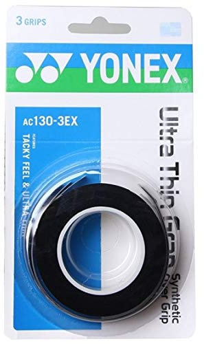 Yonex overgrip AC130-3EX extra dünn 3 Stück schwarz