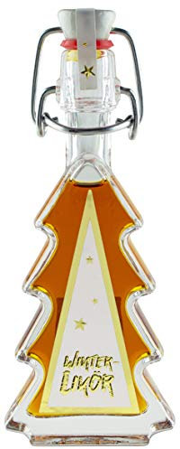 Weisenbach - Winter-Likör - kleine Tanne mit Bügelverschluss - Lebkuchen-Likör 20% vol. - 40ml