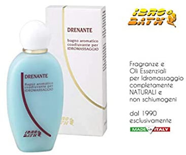 Bagno aromatico DRENANTE 200ML + Dosatore Graduato in Omaggio per VASCA IDROMASSAGGIO
