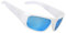 OhO Smart Glasses,Polarized Sunglasses with Bluetooth Speaker,Athletic/Outdoor UV Protection and Voice Control,Unisex(Mirror Blue Lens)