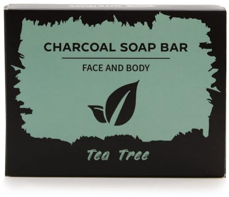 Charcoal Soap 85g - Tea Tree
