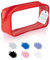 Soul Projekt Grande Trousse Scolaire, Trousse Transparente Scolaire Garcon et Fille, Trousse Toilette Transparente Hommes, Femmes, Pochette Maquillage de Voyage, Trousse Ecole, Pencil Case Rouge x 1