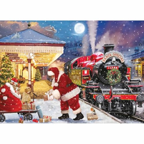 Otter House Geschenk-Puzzle 1000 Teile - Mitternachtslieferung