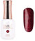 CÔEM - Premium Gel UV Nagellack langanhaltend für UV-Lampe - Gellack Shellac 400 Farben (Glitzer, Metallic, Schimmernd) Nail Polish schnelltrocknend - Gelnagellack 15ml GP294 dunkelrot/glitzer