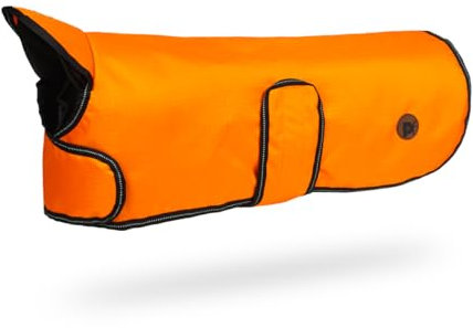 Petface Outdoor Paws 2-in-1-Hundemantel, Orange, 60 cm, 1 Stück