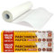 katbite Pergamentpapierrolle zum Backen, 38,1 cm x 73,8 m, 300 m², weißes Pergamentpapier zum Backen, katbite Pergament-Backpapier mit Wellenschliff, antihaftbeschichtet, Pergamentrolle zum Kochen,
