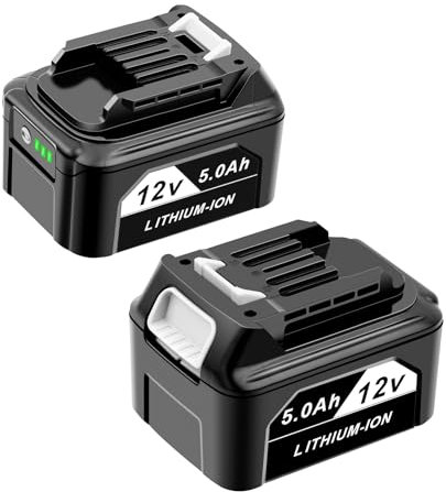 ADVTRONICS 2 Stück 10,8V/12V 5.0Ah Ersatzakku für Makita 12V Akku BL1041B BL1040 BL1020B