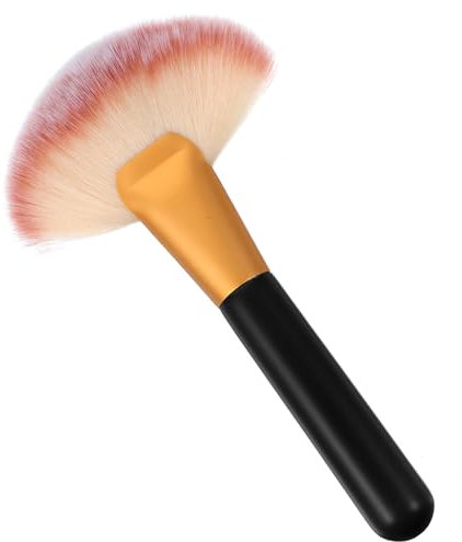 Healeved Pinceau De Maquillage Grand Format Manche En Bois Outil Desthéticienne Pinceau Spectrum Blush Fond De Teint