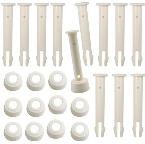 Pool Ersatzteile,12 Stück Stift Splint Pin Pool,Pool-Verbindungsstifte,Pool Replacement Ersatzteile,für Rahmenschwimmbäder,5.5cm Länge