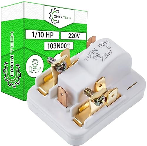 Relé de Arranque con Protección del Motor Compressor de Frigorifico 103N0011 para Danfoss - Conexión 3+1 Contacto - Garantía de 5 Años