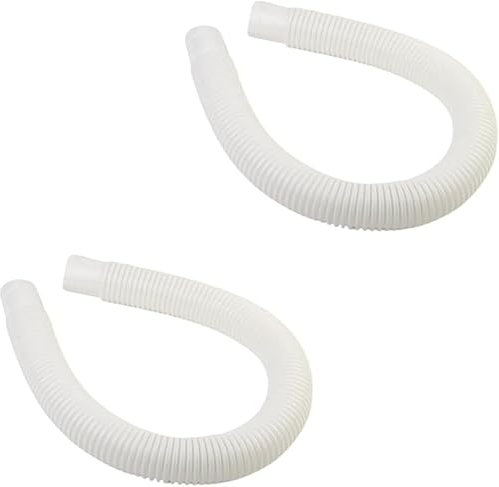 Daaxing Tubo di ricambio per skimmer fuori terra per piscina, adatto per skimmer di superficie Intex, tubo di ricambio 10531 3,8 x 7,6 cm (4 pezzi)