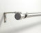 Deco-Raum Gardinenstange ausziehbar Edelstahl-optik 70-120 cm, Ø 16/19 mm Vorhangstangenset mit verstellbaren Träger Vorhangstange Fenster Wand