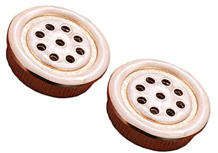 DOITOOL 2pcs Home Soffit Vents Ventilation Device Heat Emission Covers Wardrobe Door Vent Covers