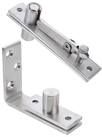 OSALADI 1satz Edelstahl Drehbare Versteckte Tür-pivot-halterung Für Holz Und Zimmertüren Langlebig Rostfrei Leise Und Flexibel Für Moderne Innenräume