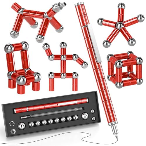 Waksox Fidget Pen Stocking Fillers for Teenage Boys Girls Aged 8 9 10 11 12 13 14 15 Years Old Fidget Anxiety Relief Toy Birthday Gifts Cool Gadgets Stuff