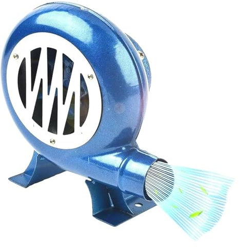 Soplador De Forja, Fuelle for Barbacoa de Exterior, Accesorio for encender y encender la Llama de la Parrilla de Camping.(200W)