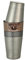 Coctelera,Cocktail Shaker Coctelera vintage grabada Chaplin Bar Shaker Coctelera profesional(800m VintageChaplin)