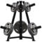 Weight Plates Rack Heavy Duty Steel, 300 kg Load Capacity, Barbell Plates Storage Weight Stand, for Home Gym Exercise Fitness Equipment