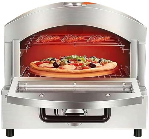 Commercial Indoor Pizza Oven - Superfast Multi-Functional Tabletop Pizza Maker for Restaurants & Home Use | Perfect for Quick, Delicious Pizzas