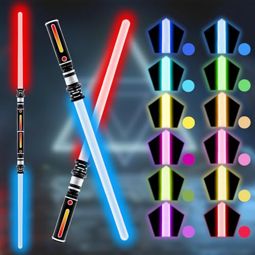 2 Stück Lichtschwert Laserschwert Lichtschwert Lightsaber Lichtschwert Kinder