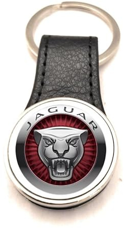 Print Corner Porte-clés Acier/Simili Cuir Road Runner compatible - Jaguar Pace