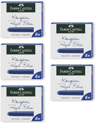 Faber-Castell 185506 - Tintenpatronen Standard (Tintenpatronen, 30)