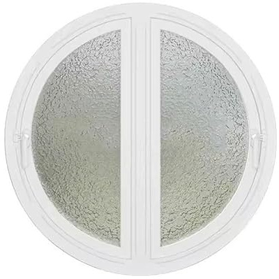 Customizable 90° Rotating Casement Window Round Glass Insert for Playhouse Roof Ideal for Kids' Outdoor Play Durable and Stylish Design