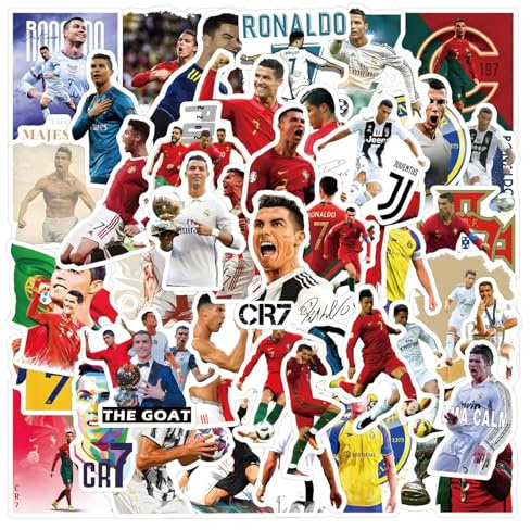 50 pcs Football 2026 Stickers The with Colorful Stickers for Men and Women Fans Colleague Friend Colleague Birthday Giveaway Gifts for DIY Scrapbooks, Or Personalizing Your Gear