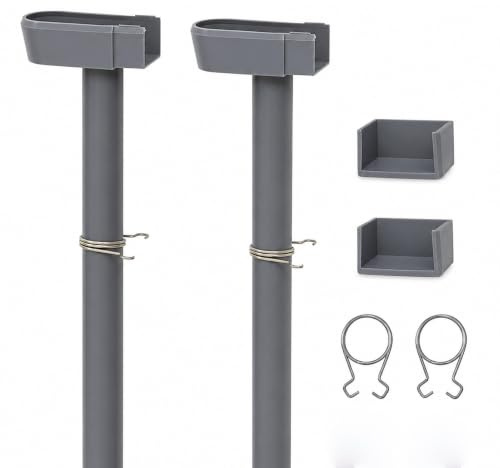 35mm Greenhouse Downpipe Kit, 66cm Rainwater Drainage Pipe with Fittings