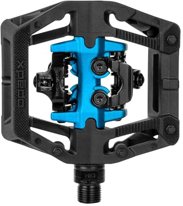 Xpedo Unisex – Erwachsene GFX Neo Fahrradpedale, schwarz/blau, 9/16 Zoll