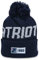New Era New England Patriots NFL 2019 On Field Road 1960 Beanie - One-Size