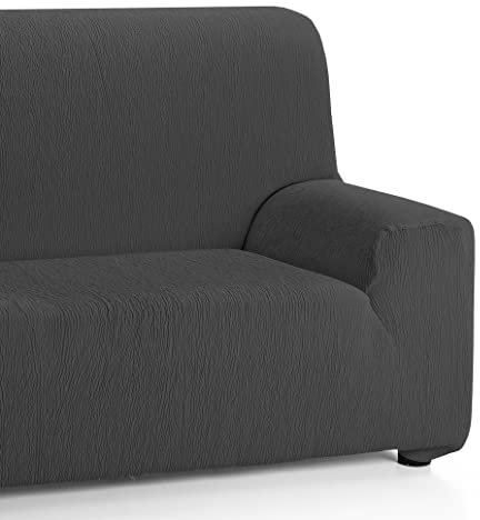 Martina Home Emilia Sofabezug, Anthrazit, 2-Sitzer
