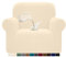 Granbest Stretch Wasserdicht Sofabezug 1 Stück Sofahusse Spandex Jacquard Elastische Couchbezug mit Anti-Rutsch-Schaumstoffe (1 Sitzer, Beige)