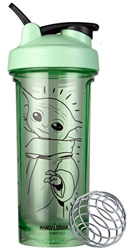 BlenderBottle Star Wars Shaker Bottle Pro Series Perfect for Protein Shakes and Pre Workout, 28-Ounce, The Child
