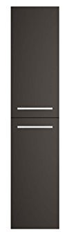 Sieper Libato Badezimmer Hochschrank hängend, Stauraum, schmaler Badschrank, anthrazit, 35x160cm