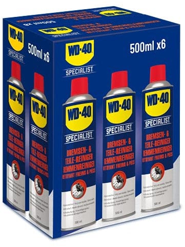 WD-40 Specialist Bremsen- & Teilereiniger (6x 500ml)