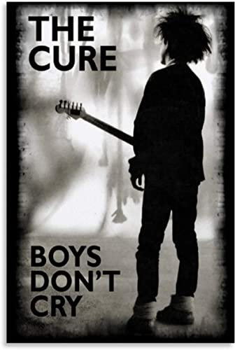 Enartly Leinwand Bilder Cure The Boys Don't Cry Poster Dekorative Wohnzimmer Schlafzimmer Malerei 50x70cm Kein Rahmen