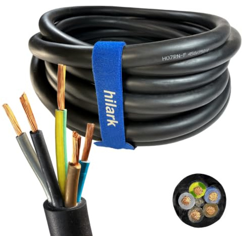 Hilark Gummikabel H07RN-F 5x6 mm² (5g6 mm²) 50m schwarz