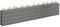 JUNZAI Lit surélevé à Gabion Acier galvanisé 450x30x90 cm,Lit Surélevé à Gabion,Gabion Jardiniere,Clôtures Décoratives Jardin