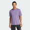 adidas Hombre HIIT Workout 3-Stripes tee, Shadow Violet, S