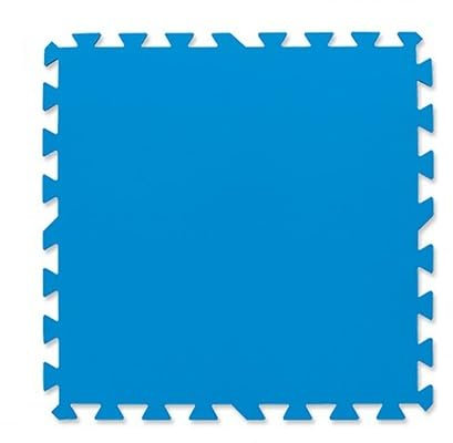 YMBERSA Suelo Azul Protector de Polietileno para Piscinas elevadas. 9 láminas de 50 x 50 cm