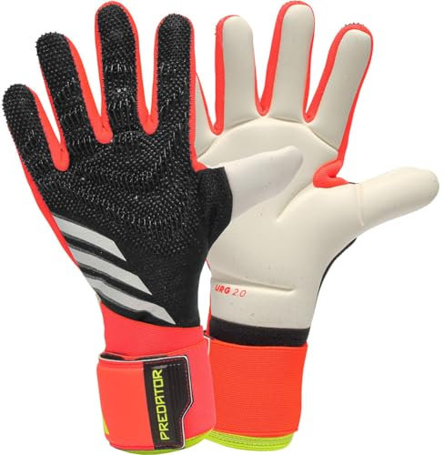 adidas Predator Pro Competition Torwarthandschuhe, Handgelenkschlaufe, leichte Profi-Handschuhe