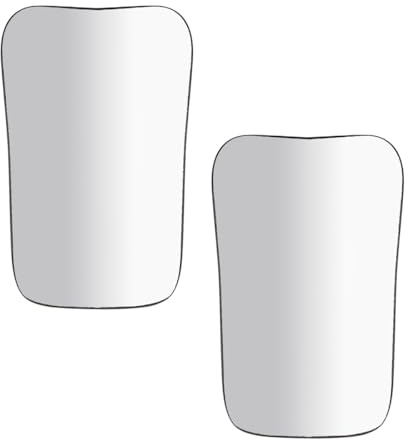 GYOTUU 2pcs Dentist Mirror Intraoral Mirror for Mouth Photography Intraoral Mirrors Intraoral Double Sided Glass Occlusal Reflector for Clinic or Family