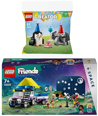 Lego Set: 42603 Sterngucker-Campingfahrzeug & 30667 Geburtstagsparty der Tiere