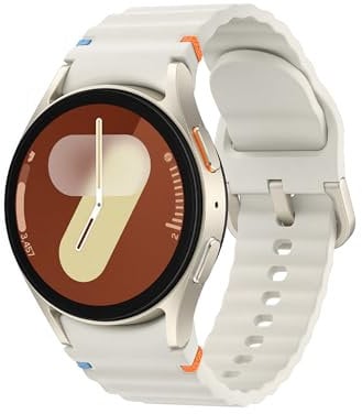 Samsung Galaxy Watch7 Smartwatch Galaxy AI, Analisi del Sonno, Controllo con doppio avvicinamento di dita, Batteria a lunga durata, GPS, BT, Ghiera Touch in Alluminio 40mm Cream [Versione italiana]