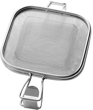 Sandwich Press Tool – Stainless Steel Grilled Mesh Press, Sandwich Making Tool | Panini Cast Iron Bread Press Weights, Baking Mesh Mould with Design