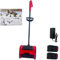 Hooha 2 batterie 2 Ah spazzaneve per cortile e giardino d'inverno, pieghevole e rimovibile, pala da neve elettrica, distanza di lancio 8 m, larghezza di lavoro: 32 cm, altezza della neve 15 cm